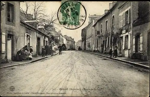 Ak Cuillé Mayenne, Route de St. Paix