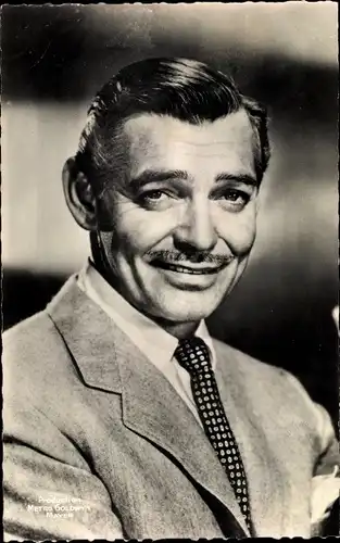 Ak Schauspieler Clark Gable, Portrait