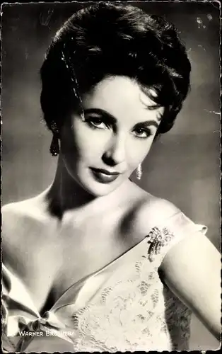 Ak Schauspielerin Elizabeth Taylor, Portrait, Das Land des Regenbaumes