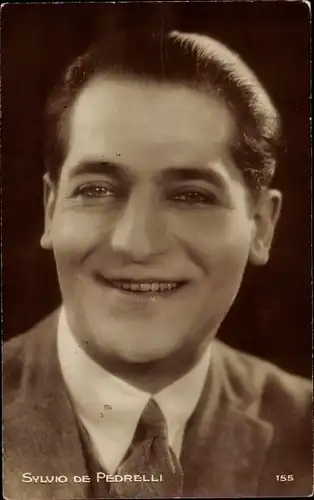 Ak Schauspieler Sylvio de Pedrelli