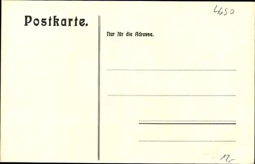 Künstler Ak Schalke Gelsenkirchen im Ruhrgebiet, Verbandsfest des ev. Arbeiterbundes 1907