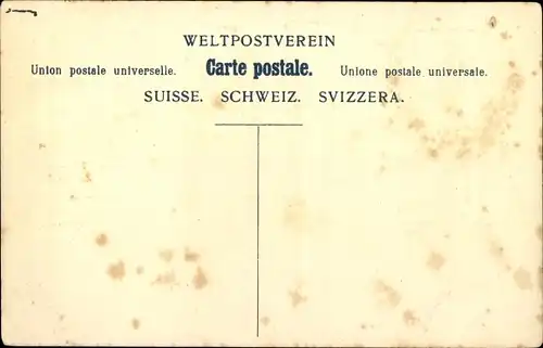 Präge Briefmarken Wappen Litho Schweiz, Helvetia