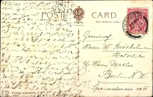 Ak Britisches Kriegsschiff, HMS Victory, Here Nelson Fell