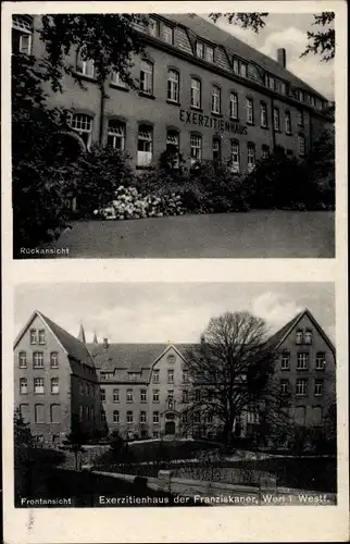 Ak Werl in Westfalen, Exerzitienhaus der Franziskaner