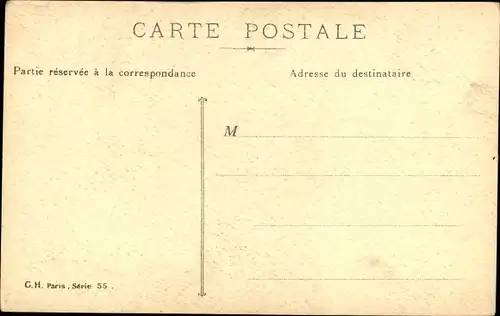 Künstler Ak Frau in rosa Kleid mit Hut und Muff, Handtasche