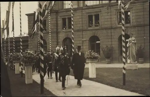 Ak Zürich Stadt Schweiz, Kaiser Wilhelm II. von Preußen, Besuch 1912