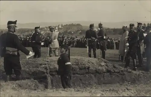 Ak Schweiz, Herbstmanöver des III Armeekorps September 1912, Kaiser Wilhelm II. von Preußen