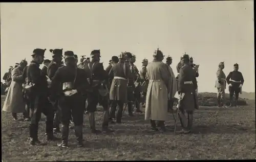 Foto Ak Schweiz, Kaiser Wilhelm II. von Preußen im Herbstmanöver 1912, III Armeekorps