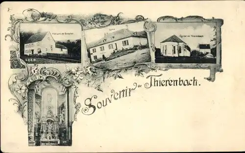 Ak Thierenbach Jungholtz Jungholz Elsass Haut Rhin, Ortsansichten