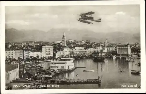 Ak Split Kroatien, Rogled sa mora, Wasserflugzeug