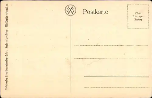 Ak Erfurt in Thüringen, Haus Kossenhaschen