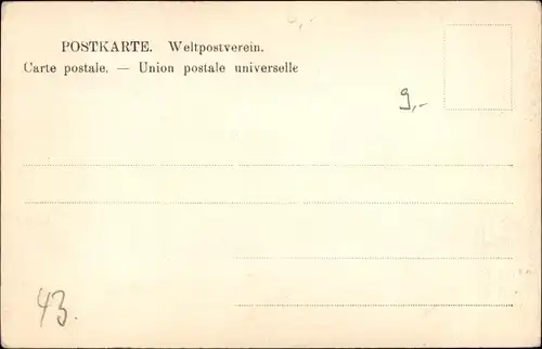 Ak Kronprinz Georg von Sachsen auf einem Pferd