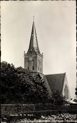 Ak Heerde Gelderland Niederlande, N. H. Kerk