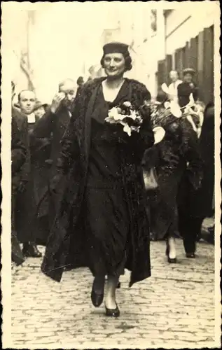 Ak Königin Astrid, S.M. la Reine Astrid