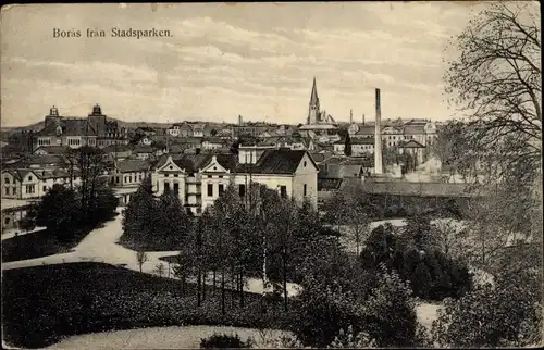 Ak Borås Schweden, Stadsparken