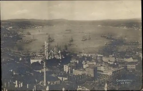 Foto Ak Konstantinopel Istanbul Türkei, Le Port
