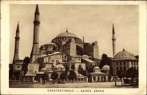 Ak Konstantinopel Istanbul Türkei, Sainte Sophie