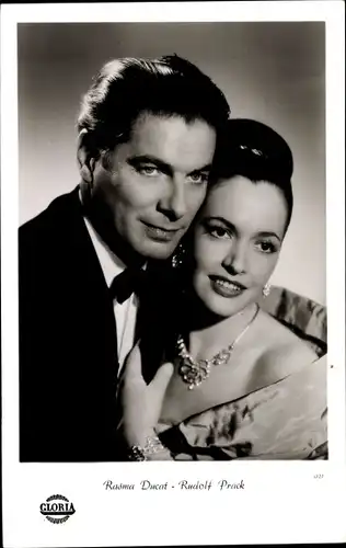 Ak Schauspieler Rudolf Prack und Rasma Ducat in Komm zurück