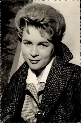 Ak Schauspielerin Conny Froboess, Portrait