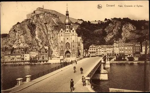 Ak Dinant Wallonien, Pont, Citadelle et Eglise