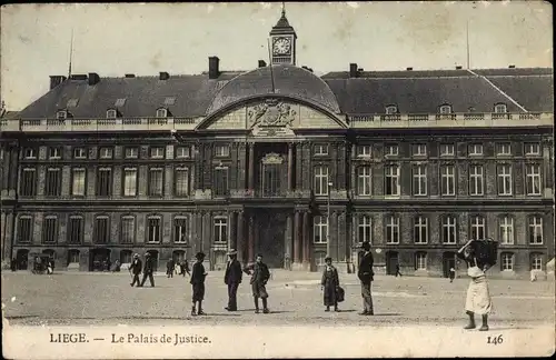 Ak Liège Lüttich Wallonien, Le Palais de Justice