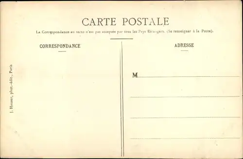 Ak Monoplan Blériot 11, Flugpionier