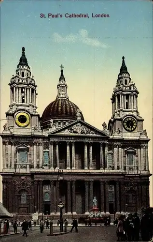 Ak London City England, St. Paul's Cathedral