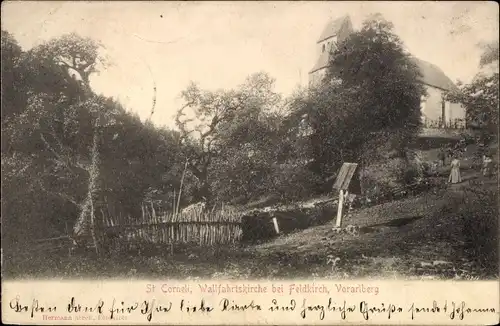 Ak Feldkirch Vorarlberg, St. Corneli Wallfahrtskirche
