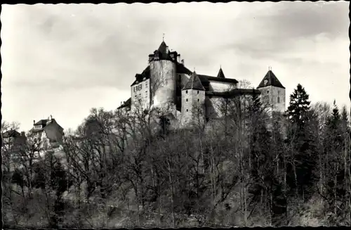 Ak Gruyères Kanton Freiburg Schweiz, Chateau