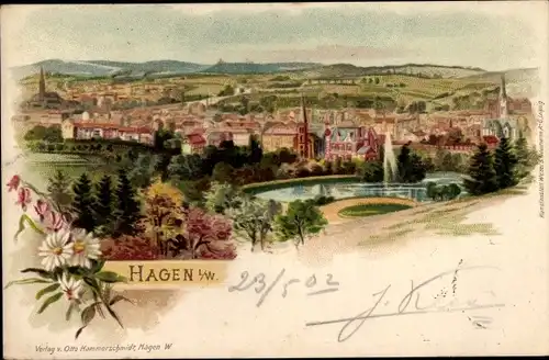 Litho Hagen in Westfalen, Gesamtansicht