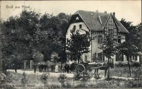 Ak Hösel Ratingen Nordrhein Westfalen, Hotel Pension Gerhard