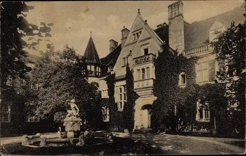Ak Berlin Wilmersdorf Grunewald, Villa Herthastraße 5, Garten