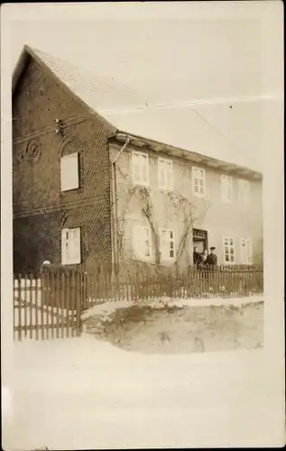 Foto Ak Reckershausen Friedland an der Leine, Wohnhaus der Familie Winter, Wilhelm Winter