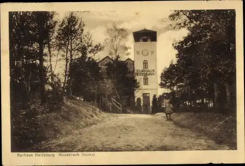 Ak Hamburg Harburg Hausbruch, Partie zum Kurhaus Heideburg, Besitzer H. A. Mayer