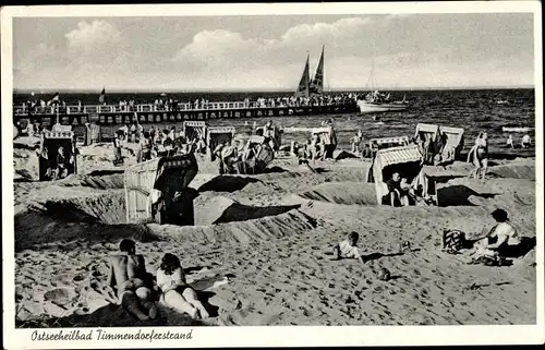 Ak Timmendorf Timmendorfer Strand in Holstein, Strand