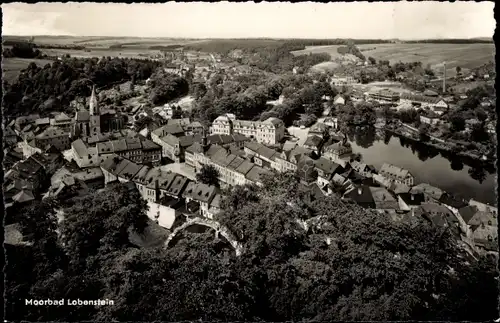 Ak Bad Lobenstein in Thüringen, Luftbild