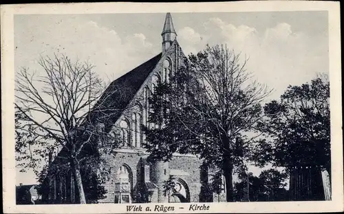 Ak Wiek auf Rügen, Kirche