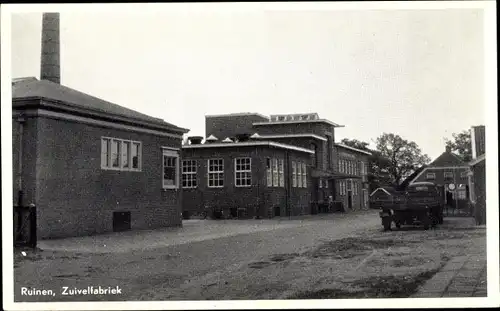 Ak Ruinen Drenthe Niederlande, Zuivelfabriek