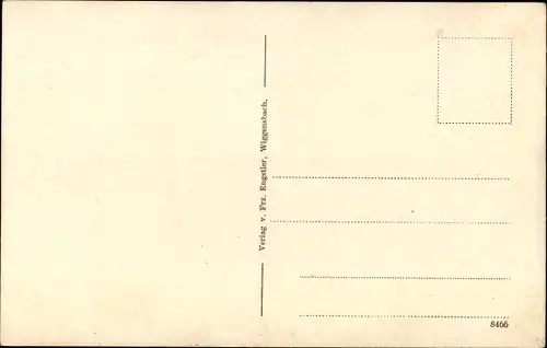 Künstler Ak Felle, Eugen, Wiggensbach im Allgäu, Alpenpanorama, Säuling, Zugspitze