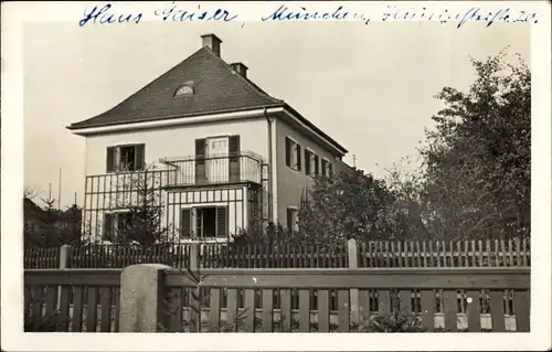 Foto Ak München, Haus Gaiser, Luisenstraße 20