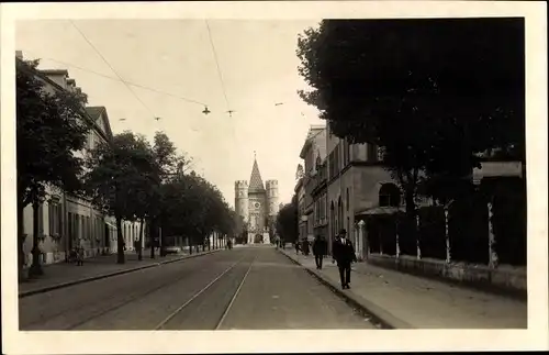 Ak Basel Bâle Stadt Schweiz, Missionsstraße