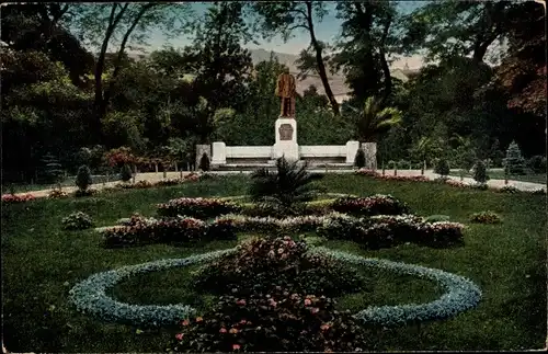Ak Zittau in Sachsen, König Albert-Denkmal