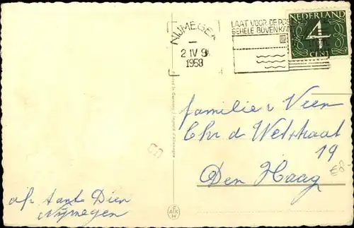 Ak Glückwunsch Ostern, Zalig Paasfeest, Osterhasen, Osterei