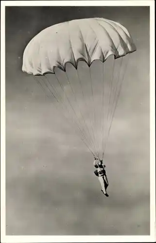 Ak Parachutesport, Fallschirmspringer, Jeugd- en Luchtvaartserie, Nationale Luchtvaartfonds