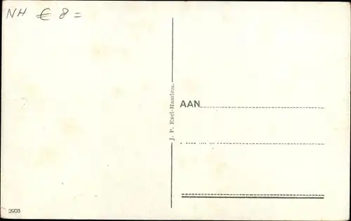 Ak Overveen Bloemendaal Nordholland Niederlande, Prins Bernhard brug