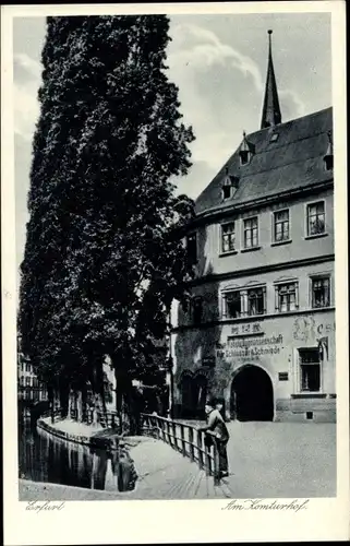 Ak Erfurt in Thüringen, Am Komturhof