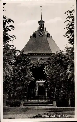 Ak Willemstad Nordbrabant Niederlande, Ned. Herv. Kerk