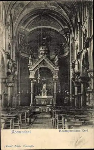 Ak Roosendaal Nordbrabant Niederlande, Redemptoristen Kerk