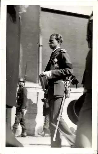 Ak König Leopold III. von Belgien, Uniform