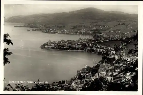 Ak Territet Montreux Kt. Waadt, Gesamtansicht